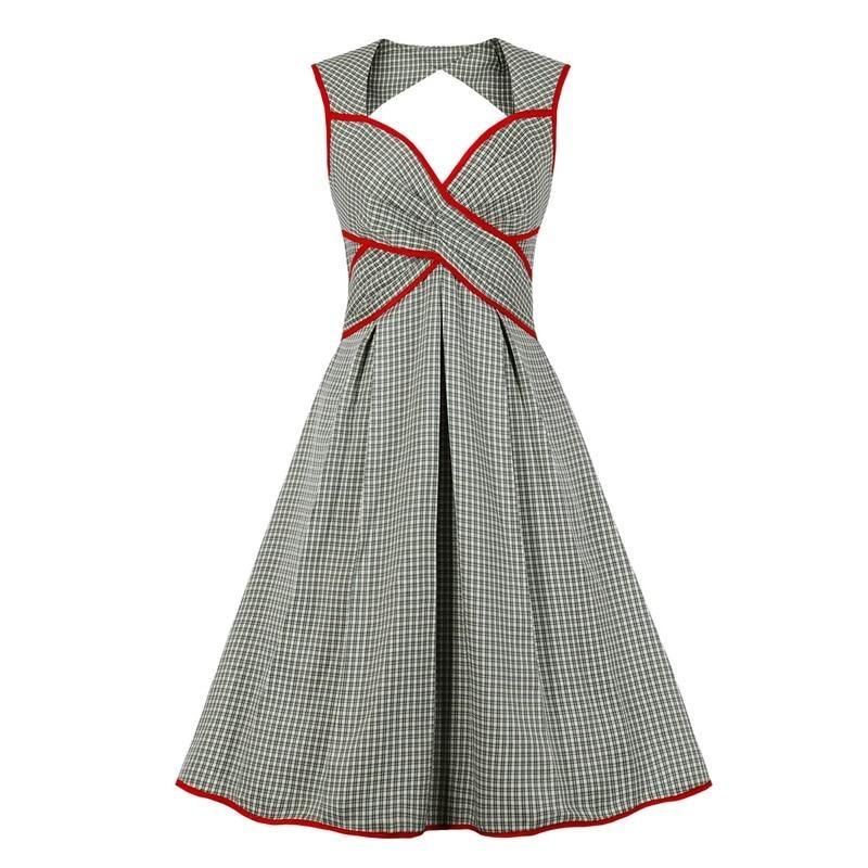 Rochie Cu Șorț Vintage Anilor 60