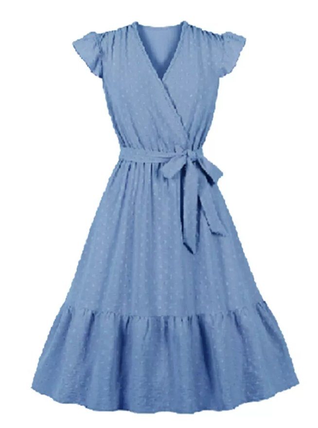 Rochie Tunică Vintage Albastră