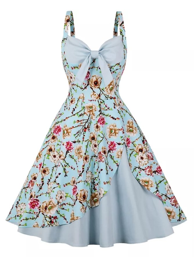 Rochie Tunica Vintage Flori Proaspete