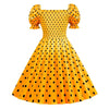 Rochie Galbenă Anilor 50