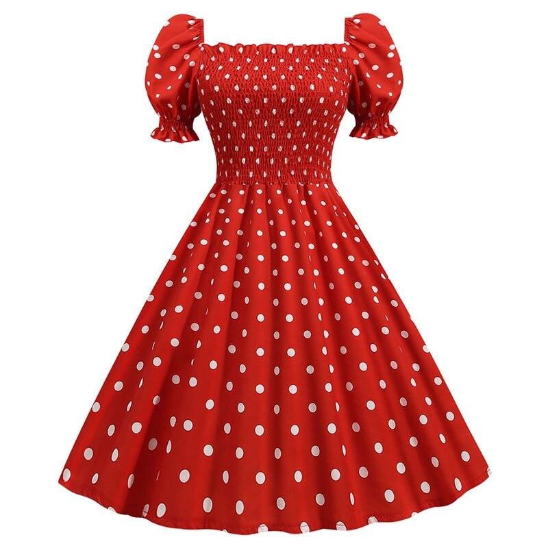 Rochie Roșie Anii 50