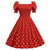 Rochie Roșie Anii 50