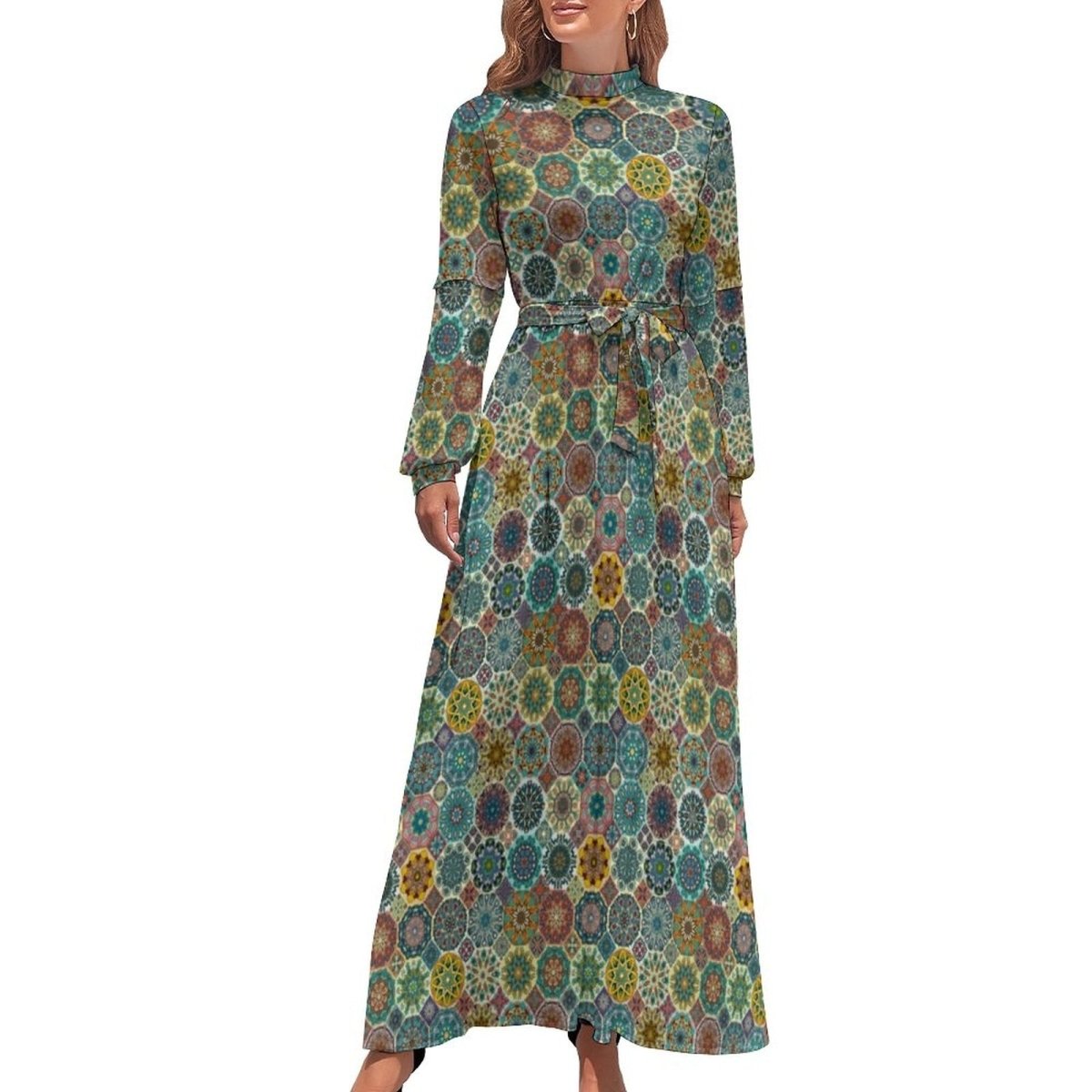 Rochie Verde Liberty Din Anii '70