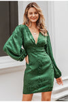 Rochie Verde Vintage