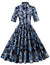 Rochie De Epocă 1950 Albastră