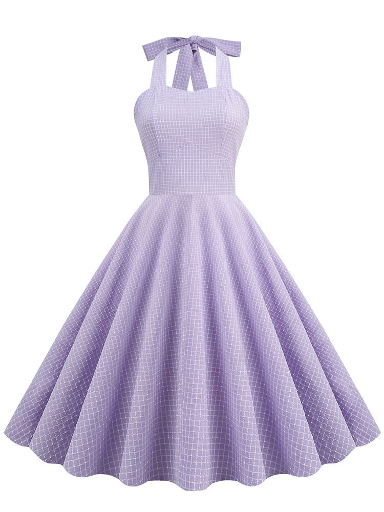 Rochie Mov De Epocă 1950