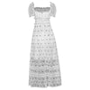 Rochie Albă Cu Buline De Epocă Anii 40