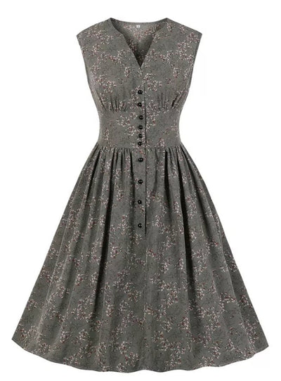 Rochie Vintage 50 Gri