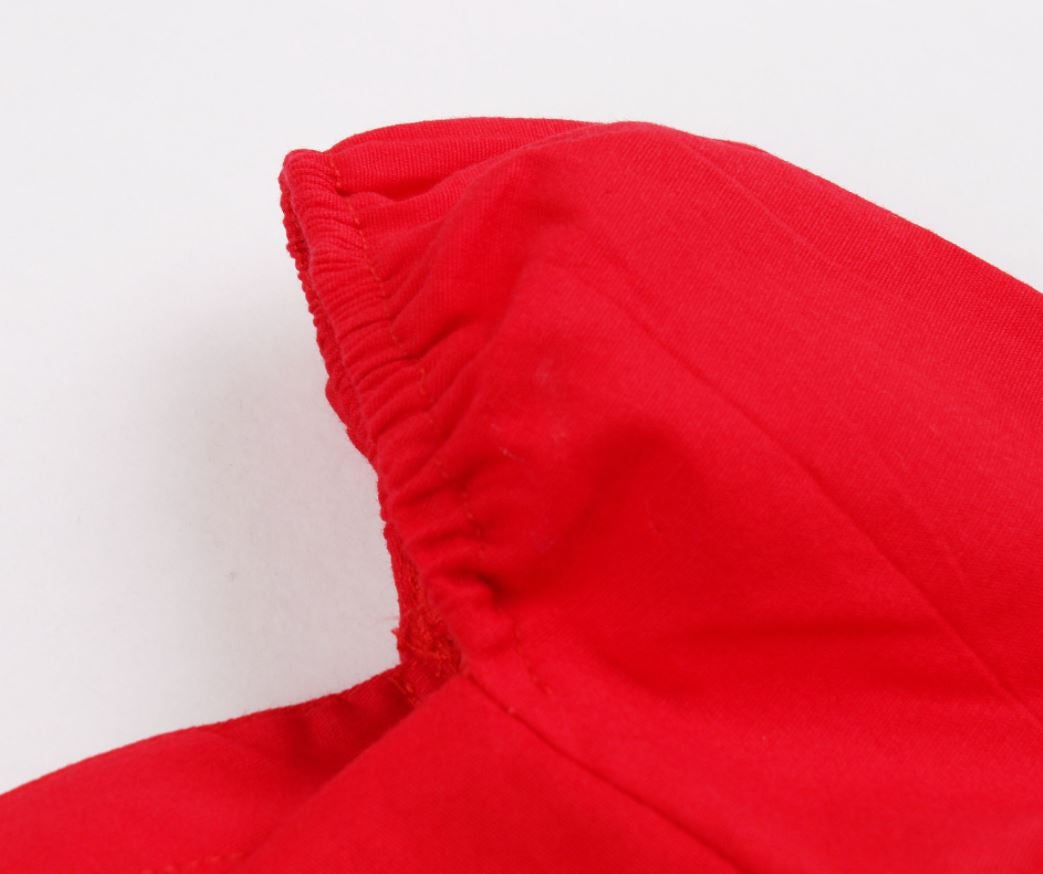 Rochie Roșie De Mărime Plus Vintage Anilor 50