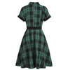 Rochie Engleză Vintage Verde