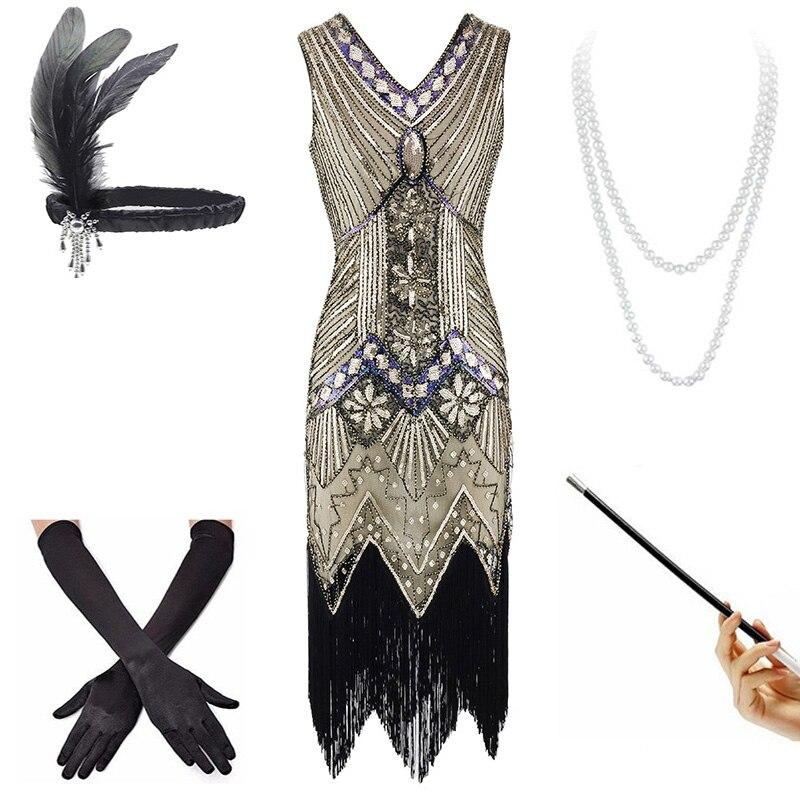 Rochie Bej De Epocă Anii 20