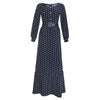 Rochie De Epocă Bleumarin Anilor 40