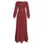 Rochie Roșie Vintage Anilor 40