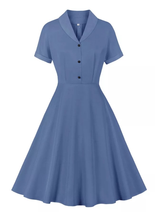 Rochie Audrey Hepburn De Epocă Anii 50