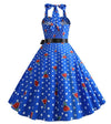 Rochie Vintage Anii 50 Cu Umeri