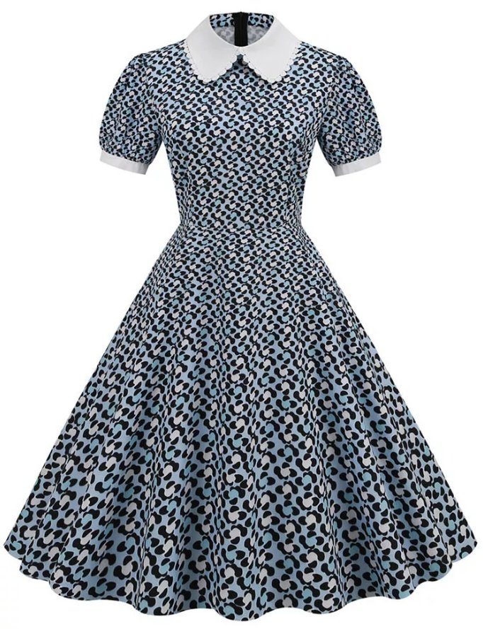 Rochie Guinguette Spirit De Epocă Anilor 50