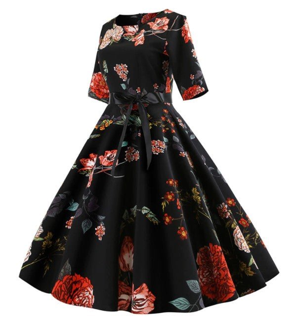 Rochie De Flori De Epocă Anii 50