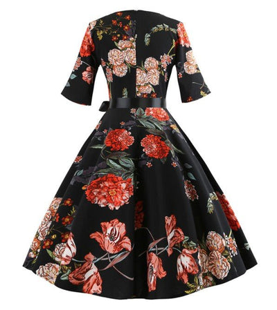 Rochie De Flori De Epocă Anii 50