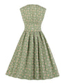 Rochie Vintage Anii 50 Plus Marime Flori