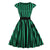 Rochie Cu Dungi Vintage Anilor 50 Plus Size