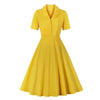 Rochie Galbenă De Epocă Anii 50