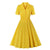 Rochie Galbenă De Epocă Anii 50