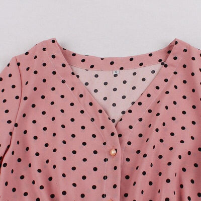 Rochie Vintage Cu Mânecă Lungă Din Anii 50