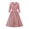 Rochie Vintage Cu Mânecă Lungă Din Anii 50