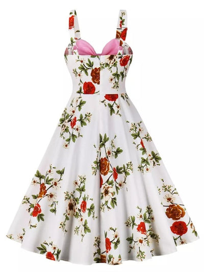 Rochie Roz Vintage Anilor 50
