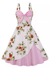 Rochie Roz Vintage Anilor 50