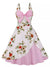 Rochie Roz Vintage Anilor 50