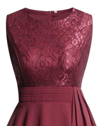 Rochie De Seara Vintage Anilor 50 Bordeaux