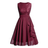 Rochie De Seara Vintage Anilor 50 Bordeaux