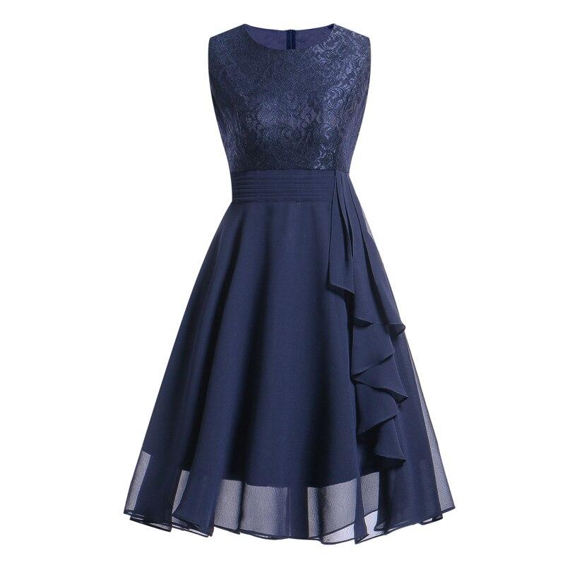 Rochie De Seara Vintage Anilor 50 Bleumarin