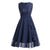 Rochie De Seara Vintage Anilor 50 Bleumarin