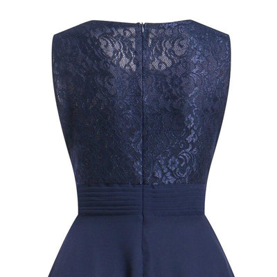 Rochie De Seara Vintage Anilor 50 Bleumarin