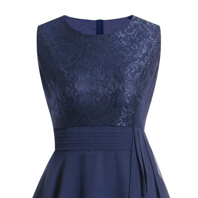 Rochie De Seara Vintage Anilor 50 Bleumarin
