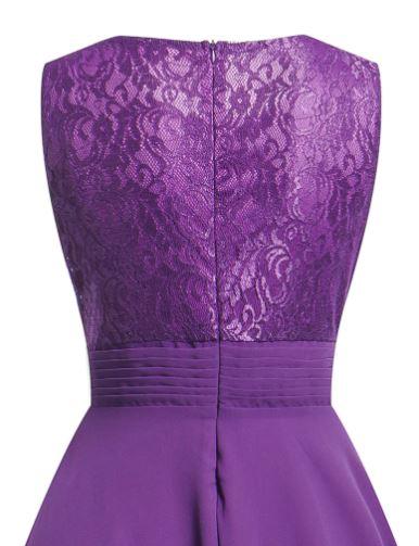 Rochie De Seara Vintage Anii 50 Violet