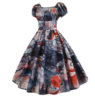 Rochie Cu Croiala Anilor 60
