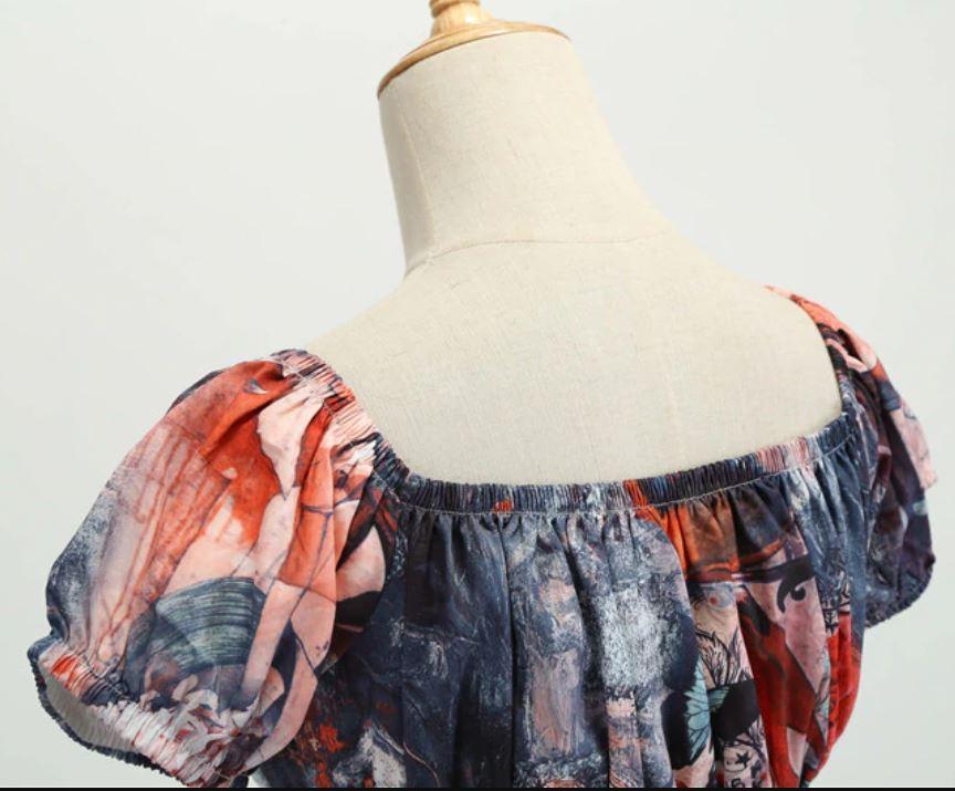 Rochie Cu Croiala Anilor 60