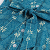 Rochie Vintage Albastră Country Din Anii 60