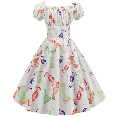 Rochie Bomboane Vintage Anilor 60