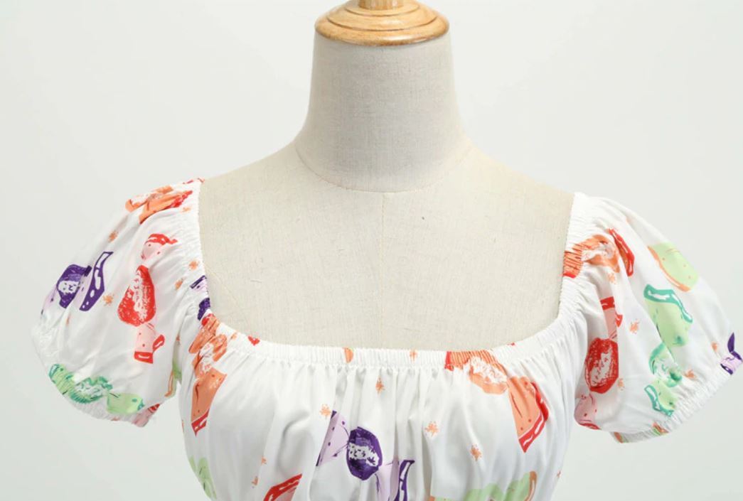 Rochie Bomboane Vintage Anilor 60