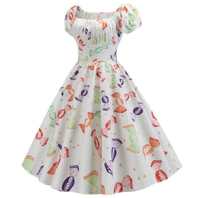 Rochie Bomboane Vintage Anilor 60