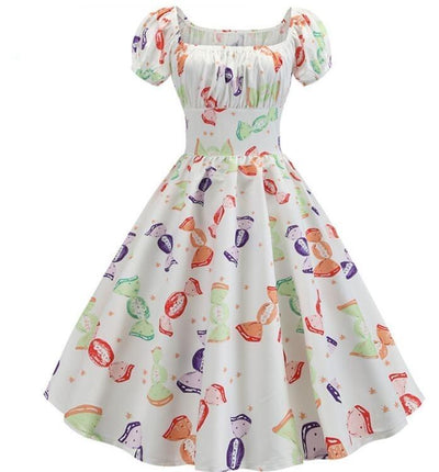 Rochie Bomboane Vintage Anilor 60