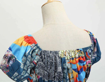 Rochie De Epocă În Mozaic Anii 60