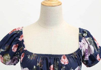 Rochie Vintage Anilor 60 Cu Trandafiri