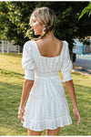 Rochie Vintage Cu Broderie Englezeasca