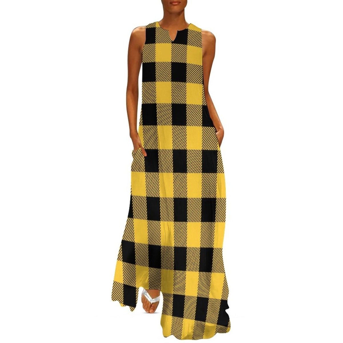 Rochie Maxi Vintage Anilor 70
