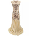 Rochie Retro Ani 20 Vintage Bej